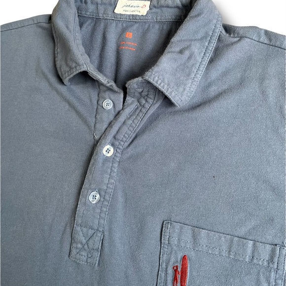 johnnie-O Other - Johnnie-O Original Polo Pocket Mens L Blue Golf Professional Casual Shirt